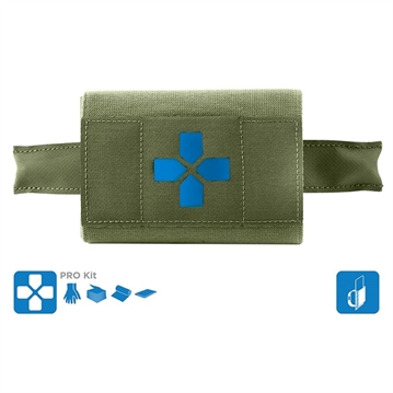 Picture of Blue Force Gear - Micro Trauma Kit NOW! - Belt Mount - Pro Supplies - OD Green BT-TKN-MTKN-PRO-OD