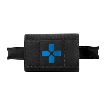 Picture of Blue Force Gear Micro Trauma Kit NOW! MOLLE Mounted Helium Whisper Pro Supplies Black HW-TKN-MTKN-PRO-BK