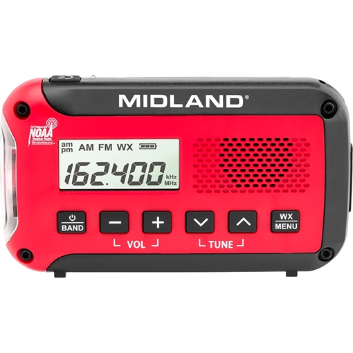 Picture of Midland Emergency Radio w/ AM/FM/Weather Alert. ER10VP