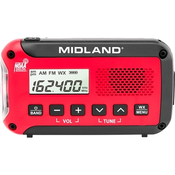 Picture of Midland Emergency Radio w/ AM/FM/Weather Alert. ER10VP