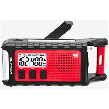 Picture of Midland Midland ER310PRO Weather Alert Radio 10,000mAH battery w/Bluetooth & Temp ER310PRO