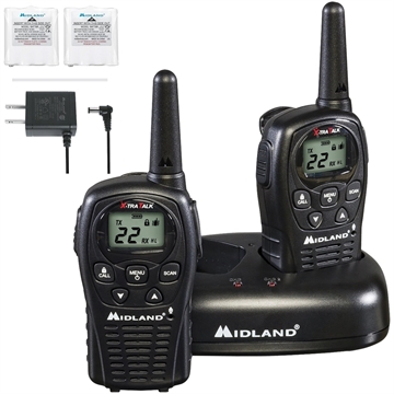 Picture of Midland Midland 2 Way Radio w/Batteries & Charger LXT500VP3