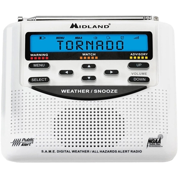 Picture of Midland WR120 NOAA Weather Alert Radio WR120B