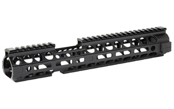 Picture of Midwest Industries 20 Series, M-LOK Handguard, 12.625", Anodized Finish, Black, Wrench Included, Fits AR Rifles MI-20XXM