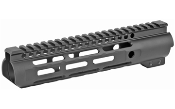 Picture of Midwest Industries Slim Line Handguard, 9.25" Length, M-LOK, Aluminum, Fits AR-15 Rifles, Includes 5-Slot Polymer Rail, Black Anodized Finish MI-SLH9.25