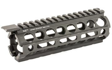 Picture of Midwest Industries MI AR-15/M16 M-Series Two Piece Drop-In Handguard, M-LOK compatible, Carbine Length, Fits AR-15 Rifles, Black MI-17M MI17M