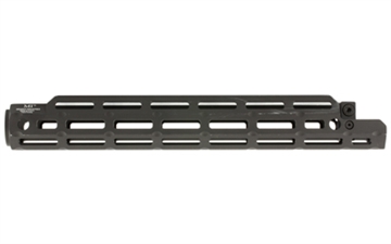 Picture of Midwest Industries Handguard, Fits HK 91 and Clones, M-LOK Compatible, Mil-Spec Top Rail, Black MI-HK91M