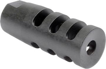 Picture of Midwest Industries Muzzle Brake Black Phosphate Steel with 5/8"-24 tpi Threads for 30 Cal AR-Platform MIAR30MB1