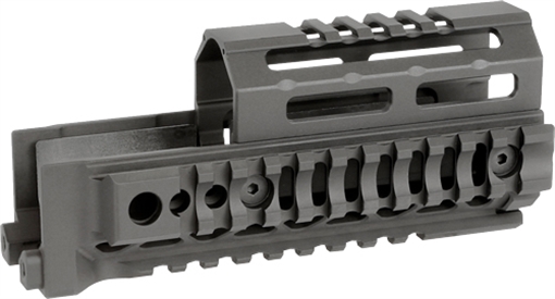 Picture of Midwest Industries AK Alpha Black 6061 Aluminum AK-47/AK-74 6.00" Long MIAKALPHAQR6