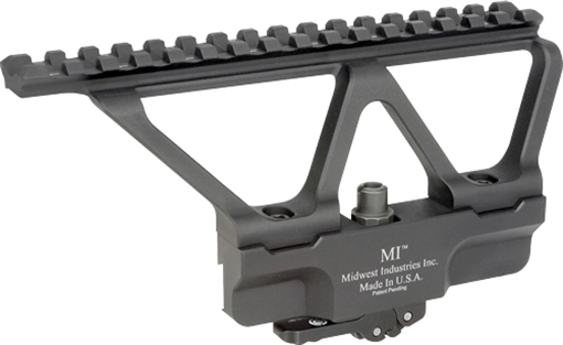 Picture of Midwest Industries AK Scope Mount Generation 2, Fits AK 47/74, Picatinny Rail, Quick Detach, Modular MI-AKSMG2-R MIAKSMG2R