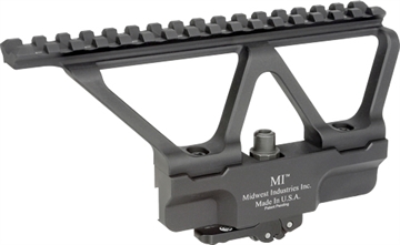 Picture of Midwest Industries AK Scope Mount Generation 2, Fits AK 47/74, Picatinny Rail, Quick Detach, Modular MI-AKSMG2-R MIAKSMG2R
