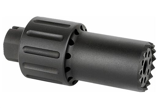Picture of MI ALPHA BLAST DIVERTER 1/2X28 9MM BLACK MATTE MI-ALPHA-BD1/2X28-9MM