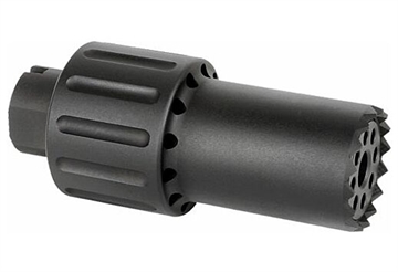 Picture of MI ALPHA BLAST DIVERTER 1/2X28 9MM BLACK MATTE MI-ALPHA-BD1/2X28-9MM