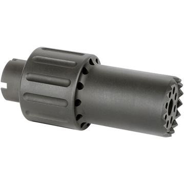 Picture of Midwest Industries, Inc. ALPHA BLAST DIVERTER - BLACK NITRIDE - 24MM MI-ALPHA-BD24MM