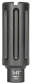 Picture of Midwest Industries Blast Can, 5/8X24 TPI, For .30 Caliber Rifles, Overall Length 3.375", Includes Crush Washer, Black Hardcoat Anodized 6061 Aluminum MI-BC762