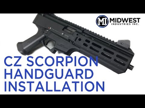Picture of Midwest Industries HANDGUARD FREE FLOAT ALUMINUM 11.5'' BLACK MI-CZ11.5M