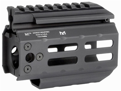Picture of Midwest Industries HANDGUARD FREE FLOAT ALUMINUM 4.25'' BLACK MI-CZ4.25M