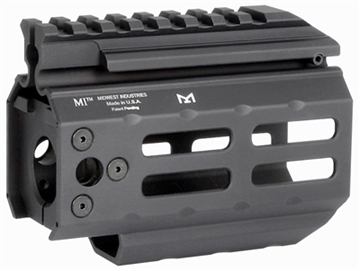 Picture of Midwest Industries HANDGUARD FREE FLOAT ALUMINUM 4.25'' BLACK MI-CZ4.25M