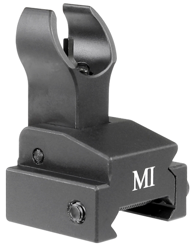 Picture of Midwest Industries 1.3'' FLIP-UP FOREARM RAIL FRONT SIGHT ALUMINUM BLACK MCTAR-FFR