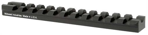 Picture of Midwest Industries Picatinny Rail, 5" Length, Aluminum, Black Finish, Fits Marlin 1894, Henry 38/357, 44 Mag, and 45 Colt Receivers MI-1894R MI1894R