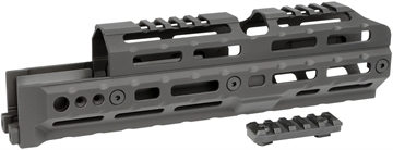 Picture of Midwest Industries Alpha AK47 Handguard, Fits Most Standard AKM Pattern AK47/74 with Stamped Receivers, MLOK Compatible, 10" Variant, Black MI-AK-ALPHA10.0 MIAKALPHA100