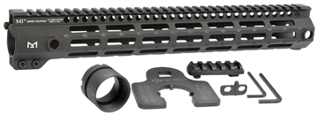 Picture of Midwest Industries Tactical G4M Handguard AR-15 Black Hardcoat Anodized Black 14" 6061-T6 Aluminum M-LOK MIG4M14