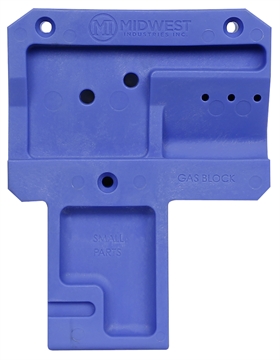 Picture of Midwest Industries Lower Receiver Block, Polymer Construction, Fits 223 Remington/556NATO Receivers, Blue MI-LRB MILRB