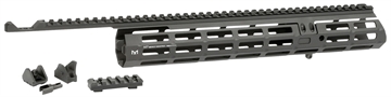 Picture of Midwest Industries Extended Sight System 13.63" M-LOK Black Hardcoat Anodized for Marlin 1895 Variants Includes Iron Sights MIMAR1895XRS