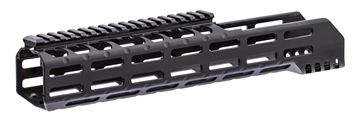 Picture of Midwest Industries Handguard made of Aluminum with Black Anodized Finish & 12.50" OAL for Sig MCX Virtus MIMCXV125