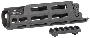 Picture of Midwest Industries Handguard, Fits HK MP5 and Clones, M-LOK Compatible, Mil-Spec Top Rail, Black MI-MP5M MIMP5M