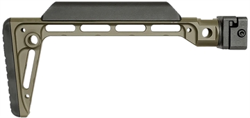 Picture of Midwest Industries  Minimalistic Side Folding Stock ODG 6061 Aluminum Folding  MI-MIN-SF-ODG