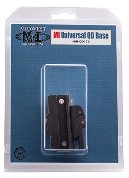 Picture of Midwest Industries Universal QD Base Black Hardcoat Anodized MIQD170