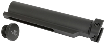 Picture of Midwest Industries Stock Tube Adaptor Black Hardcoat Anodized Aluminum AR-Platform MISTAP