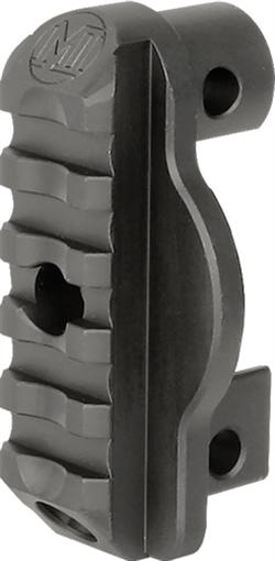Picture of Midwest Industries HK MP5K End Plate Adaptor, Picatinny, Aluminum, Anodized Finish, Black MI-MP5K-PEPA MIMP5KPEPA