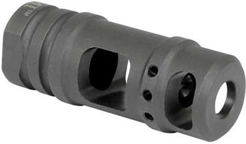 Picture of Midwest Industries AR .308 TWO CHAMBER MUZZLE BRAKE .30/.300 AAC BLACK 5/8-24 MI-MB5