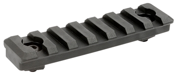 Picture of Midwest Industries Polymer M-LOK Rail, Fits M-LOK Handguards, 7 Slot, Polymer Construction, Matte Finish, Black, Hardware Included MI-7PMR MI7PMR
