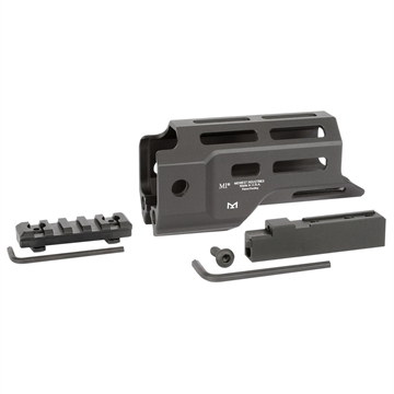 Picture of Midwest Industries Ruger Charger 4.875" M-LOK Handguard Black MI-RC-4.875