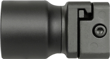 Picture of Midwest Industries Picatinny Buffer Tube Adaptor Side Folding for AR-Platform (Gas Piston System) Black MISTAPSFBT