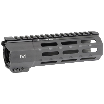 Picture of Midwest Industries Suppressor Series 1-Piece Free Float Handguard M-LOK 7.25" Black MI-SP7M