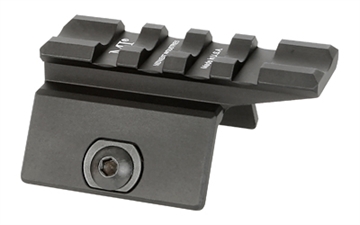 Picture of Midwest Industries Lever Modular Top Rail, Fits Existing Midwest Industries M-LOK Lever Gun Handguards, Reverse and forward compatible, Anodized finish, Black MI-LMTR