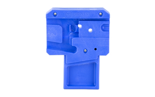 Picture of Midwest Industries Lower Receiver Block, Polymer Construction, Fits 308 Winchester/762NATO Receivers, Blue MI-LRB308