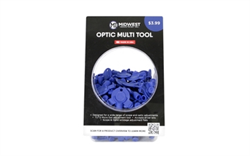 Picture of Midwest Industries Optic Multi Tool, Blue, 150 Piece Display MI-OMT-DISPLAY