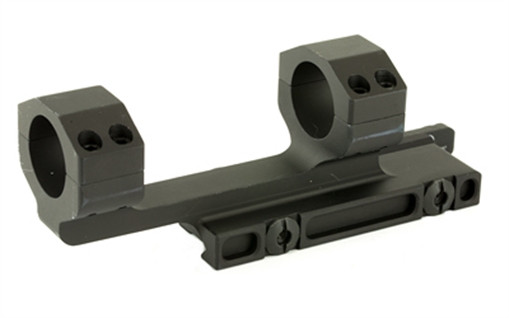 Picture of Midwest Industries 1" QD Scope Mount/Ring Combo Black Hardcoat Anodized MIQD1SM