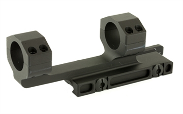Picture of Midwest Industries 1" QD Scope Mount/Ring Combo Black Hardcoat Anodized MIQD1SM