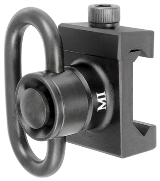 Picture of Midwest Industries Heavy Duty Front Sling Adapter, Fits Picatinny, Quick Detach, Black MCTAR-08HD MCTAR08HD
