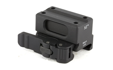 Picture of Midwest Industries QD Mount, Lower 1/3 Co-Witness, Fits Trijicon MRO, Black Finish MI-QDMRO-1/3