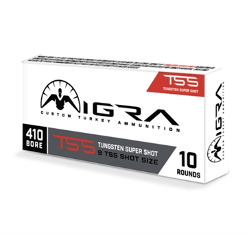 Picture of Migra Ammunitions Migra Tungsten Custom Turkey Shotshell 410 ga. 3 in. 9 Shot 10 rd. T-410HDT-9