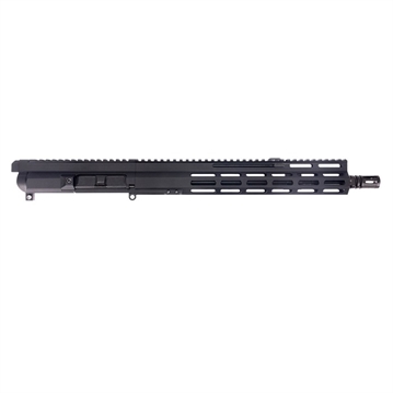 Picture of Foxtrot Mike Products GEN 2 COMPLETE UPPER 13.9'' INTERMEDIATE GAS W/A2 FLASH HIDER MIKE15-13.9U