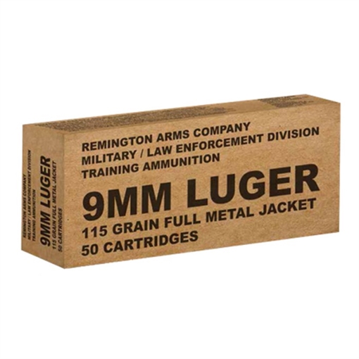 Picture of REMINGTON PROMO AMMO AMO 9MM 115GR FMJ 50-RD 23959 B9MM3 R23959