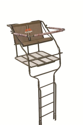 Picture of Millennium 18' Double Ladder Stand Includes Safe-Link 35' Safety Line - MOTOR FREIGHT ONLY L-220-SL